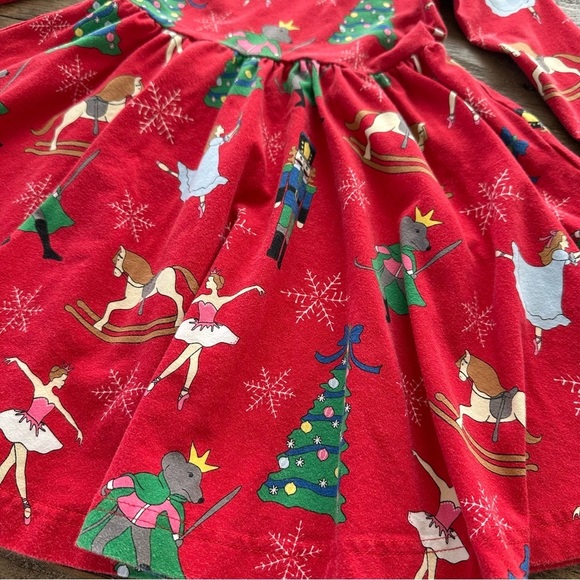 Eleanor Rose Girls 4-5 Red Nutcracker Ballet Christmas Joy Twirl Dress Holiday - Picture 3 of 5
